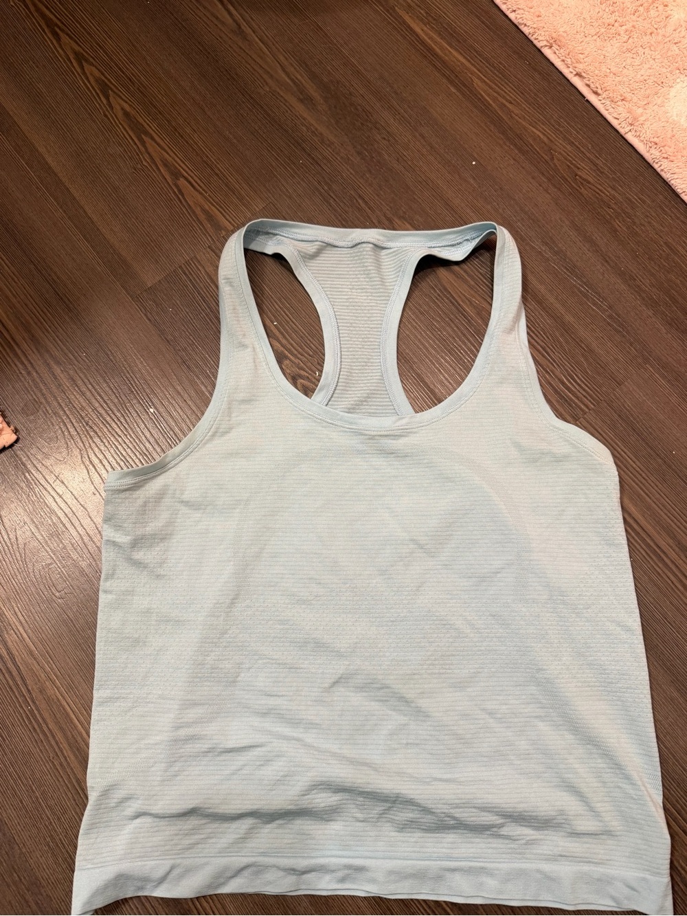 lululemon athletica Light Blue Racerback Tank